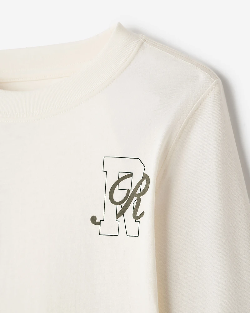 T-shirt à manches longues Roots Academy pour tout-petits