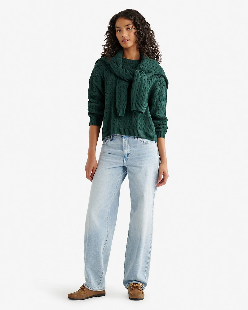Roots Cable Crew Sweater