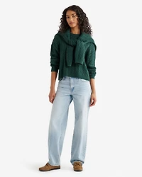 Roots Cable Crew Sweater