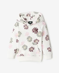 Chandail à capuchon et motif floral Roots Academy pour tout-petits