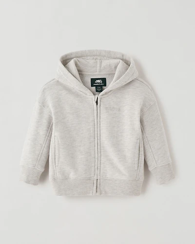 Chandail à capuchon et glissière Un pour bébé
