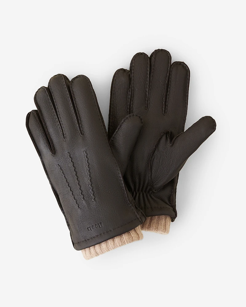 Gants en cuir de cerf pour hommes