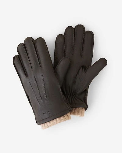 Gants en cuir de cerf pour hommes