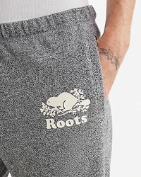 Pantalon court en molleton ajusté à cheville côtelée (entrejambe : 26 po)