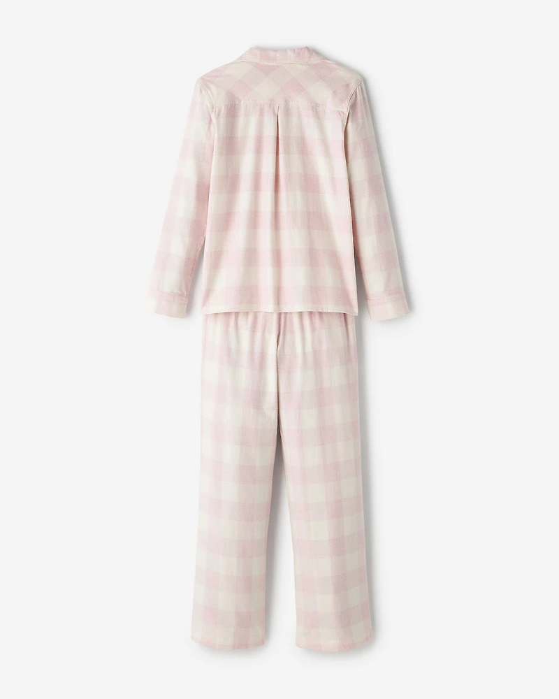 Ensemble pyjama à carreaux Park pour femmes