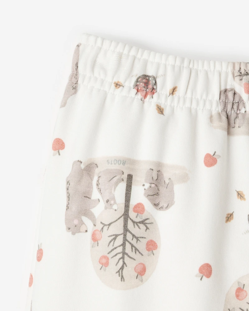 Pantalon en molleton douillet Ours pour tout-petits