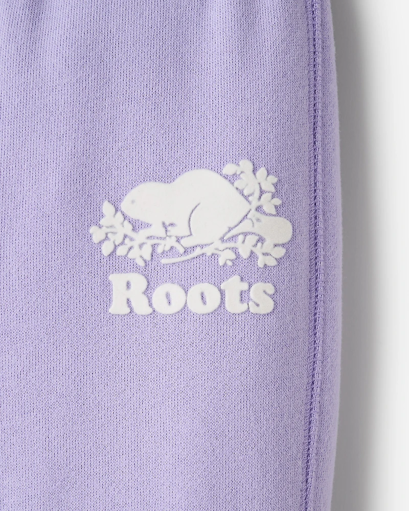 Pantalon original en molleton de coton bio pour bébés