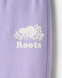 Pantalon original en molleton de coton bio pour bébés