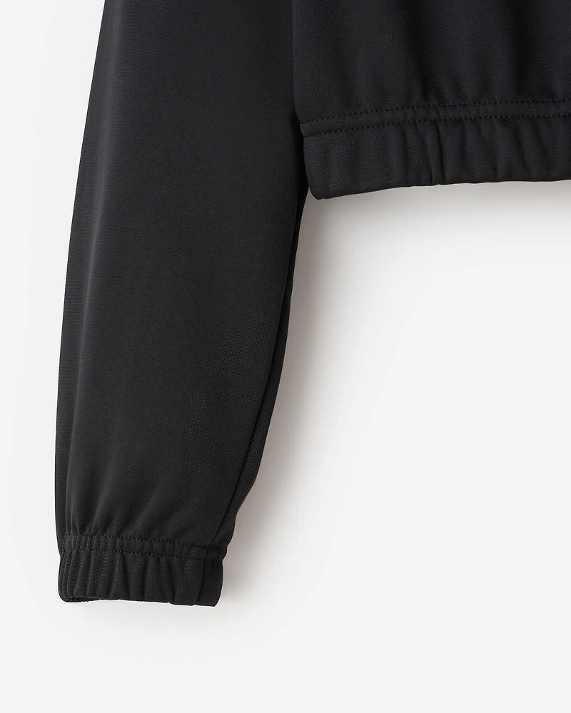 Chandail demi-glissière sport pour fille