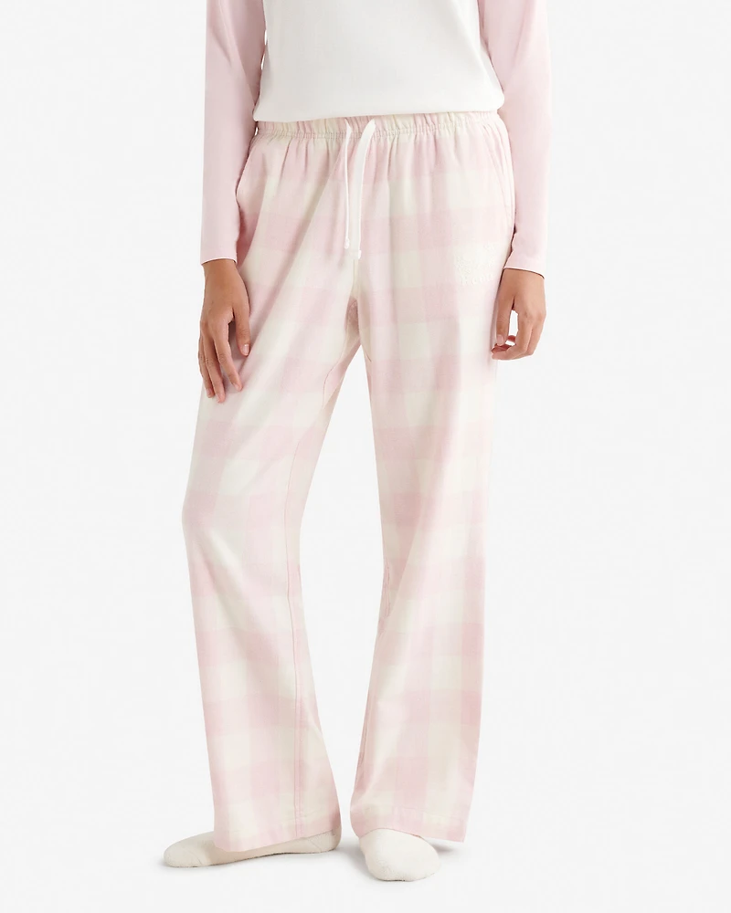 Womens Plaid Pajama Pant