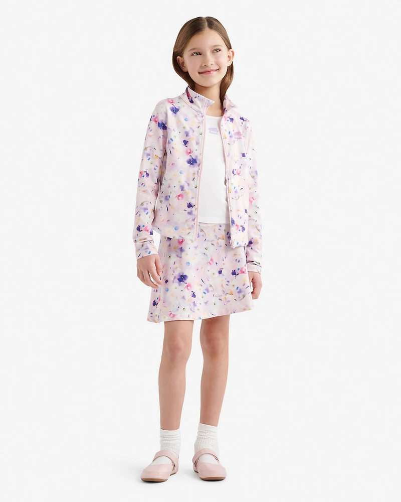 Jupe-short portefeuille sport pour filles