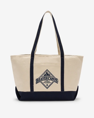 Beaver Canoe Large Pocket Tote
