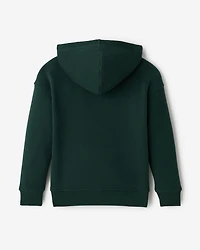 Kids Plaid Applique Hoodie