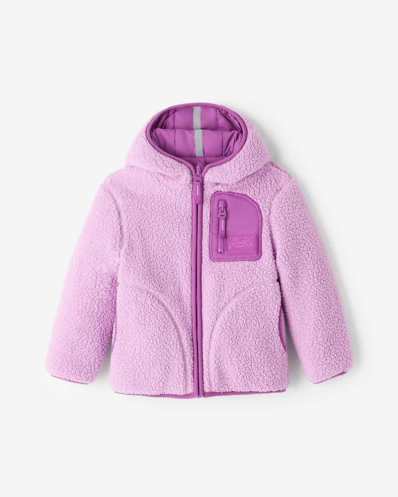 Toddler Reversible Shearling Fleece Jacket