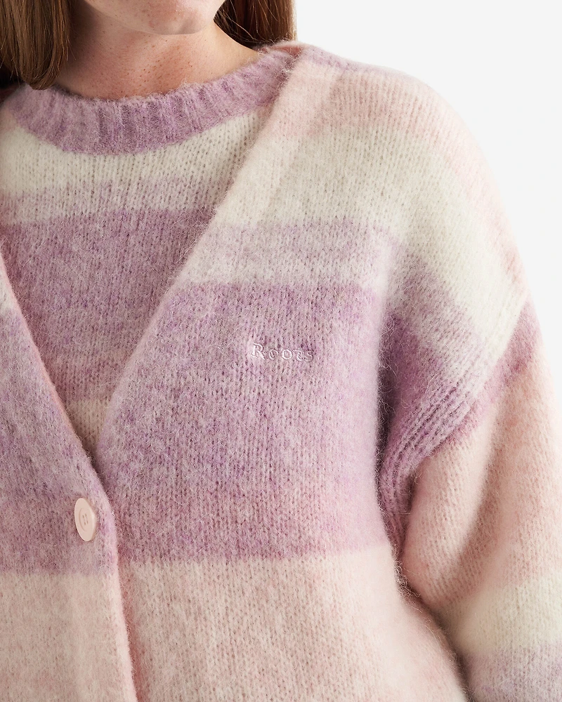 Cardigan en laine d'alpaga Aurora