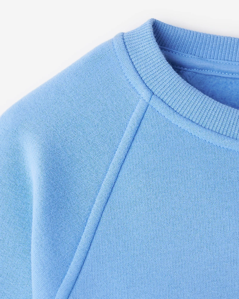 Girls Cloud Bubble Crew Sweatshirt