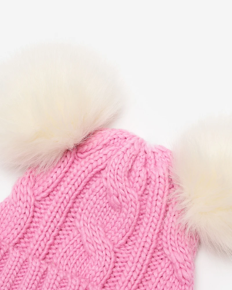 Tuque à torsades Olivia pour tout-petits et bébés