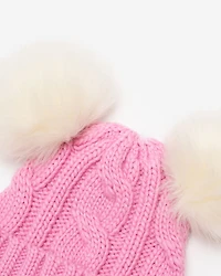 Tuque à torsades Olivia pour tout-petits et bébés