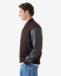 Blouson universitaire classique pour homme
