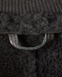 Blouson universitaire en mouton