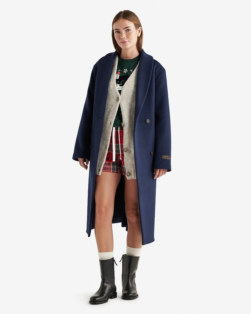 Womens Plaid Pajama Short