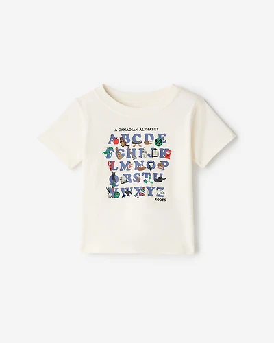 T-shirt ABC du Canada pour bébés