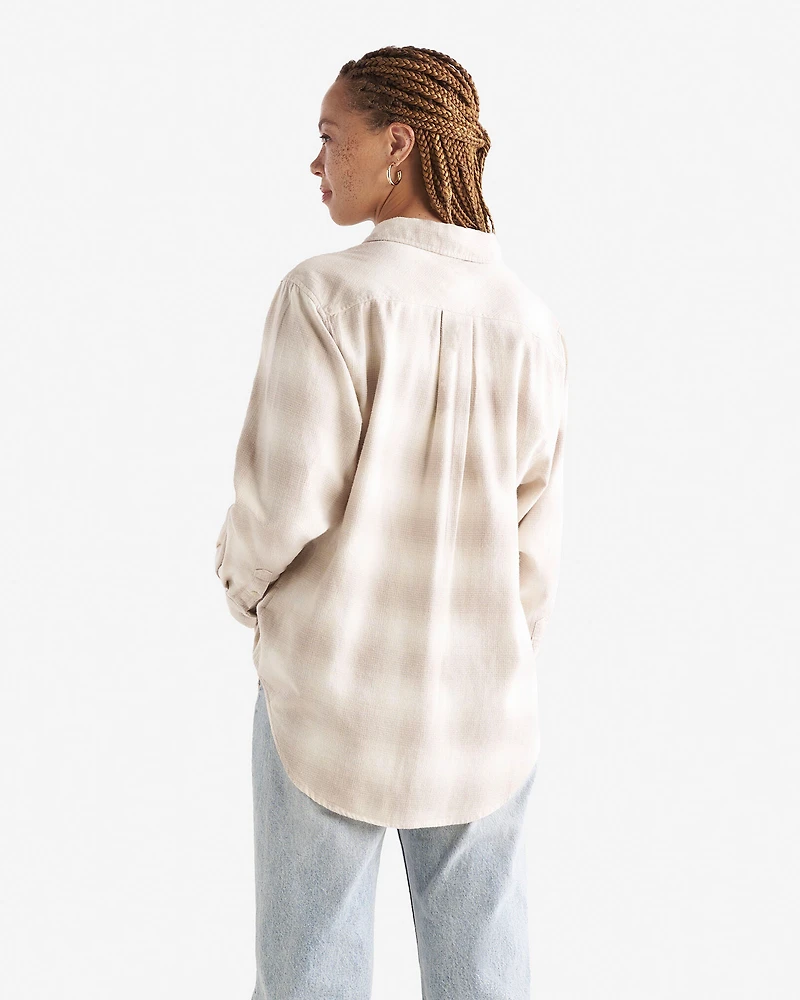 Chemise décontractée en flanelle Manning