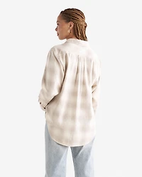 Chemise décontractée en flanelle Manning