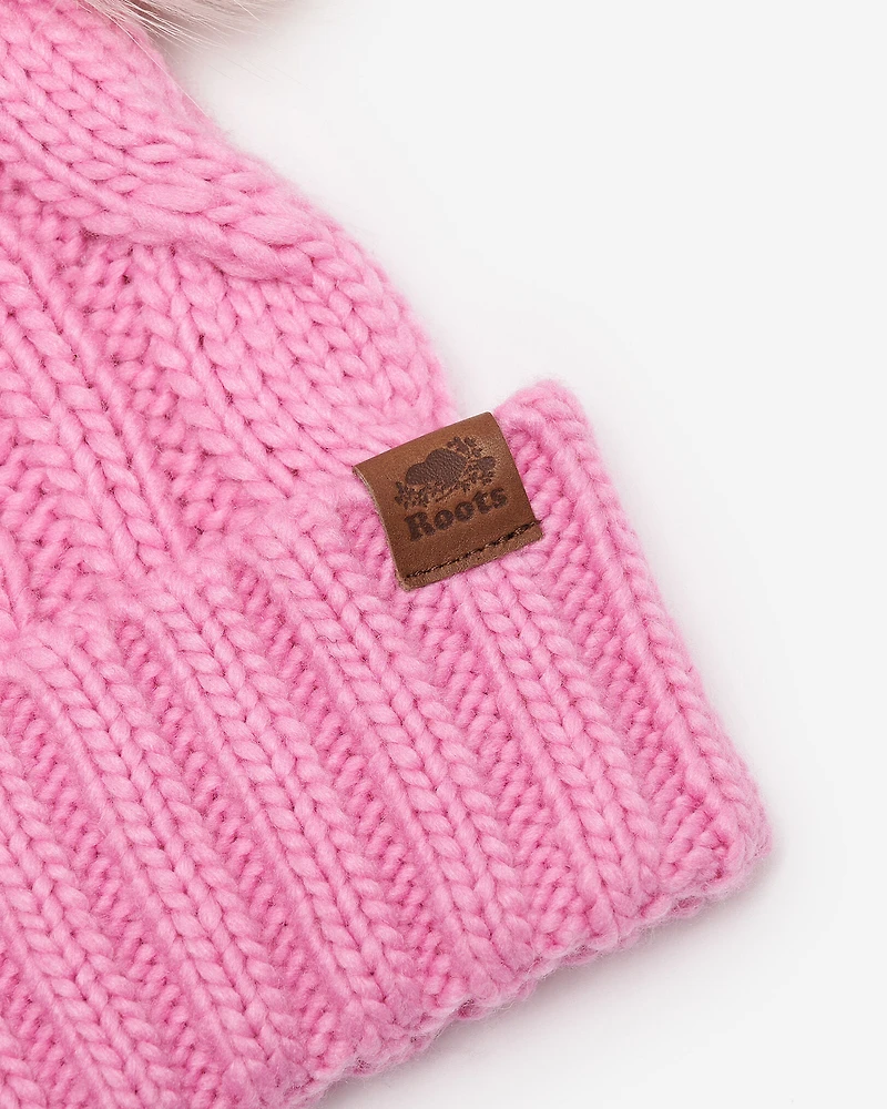 Tuque à torsades Olivia pour tout-petits et bébés