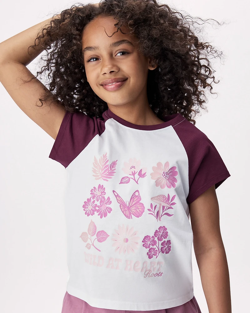 Girls Olivia Floral T-Shirt
