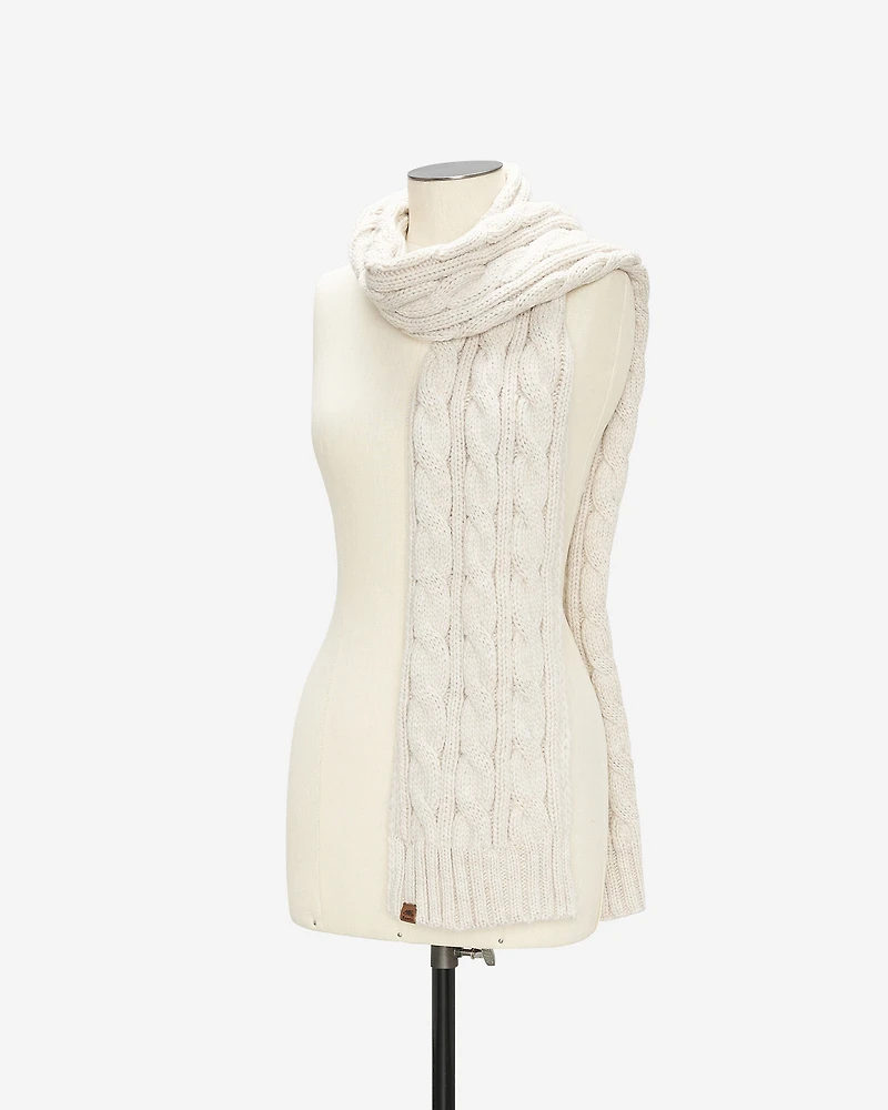 charpe à torsades Olivia