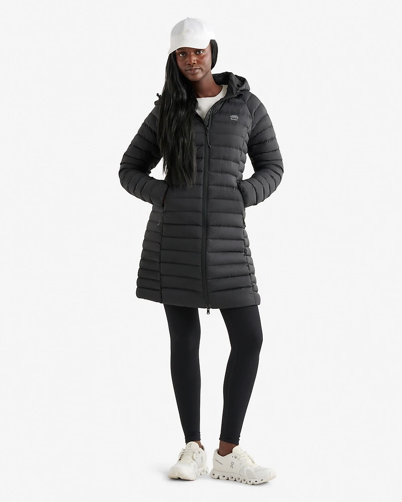 Roots Down Packable Long Jacket