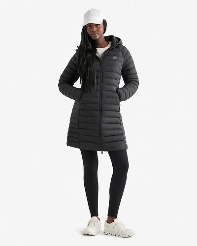 Roots Down Packable Long Jacket