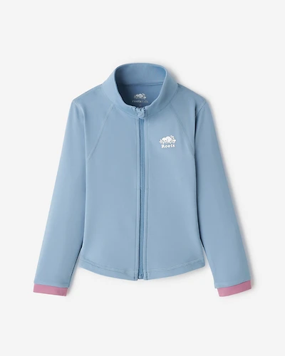 Blouson d’athlétisme sport ajusté pour toutes-petites