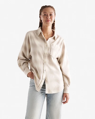 Chemise décontractée en flanelle Manning