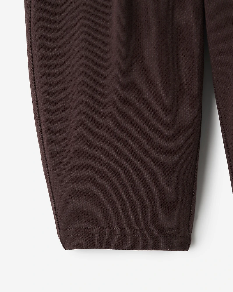 Pantalon ballon en jersey épais pour tout-petits