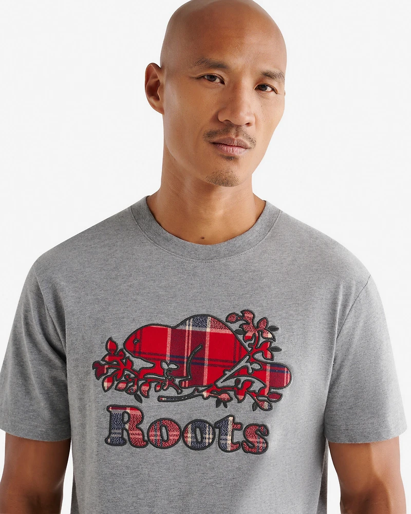 Mens Cooper Plaid Fill T-Shirt