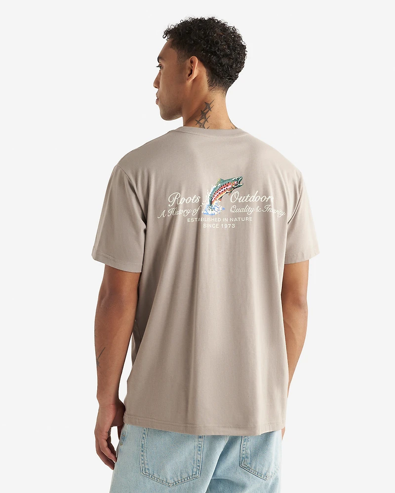 T-shirt Roots Outdoor pour homme