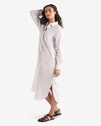 Robe chemise en gaze de coton Isla