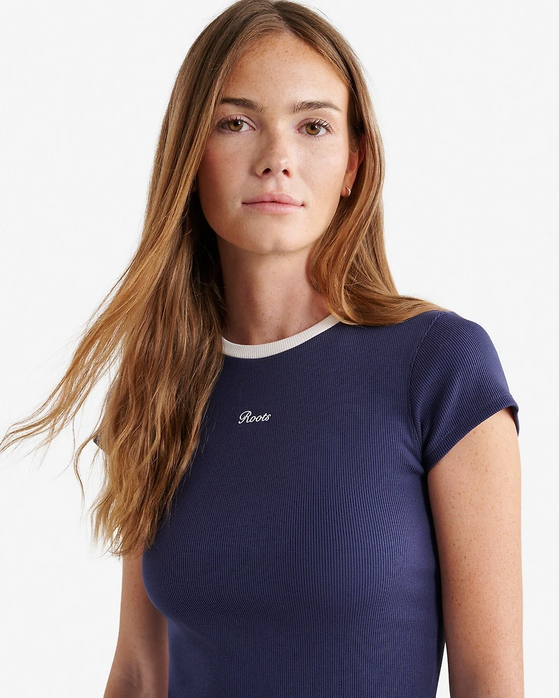Roots Rib Short Sleeve T-Shirt