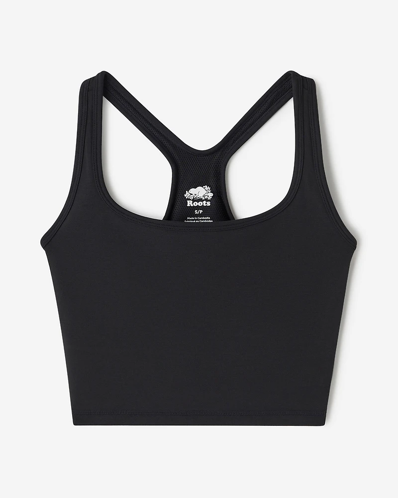 Active Knit Cropped Tank
