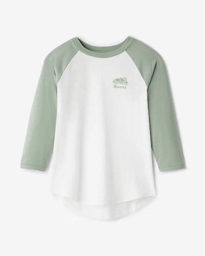 Womens Organic Cooper Baseball T-shirt