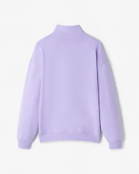 Organic Cooper Relaxed Quarter Zip Stein