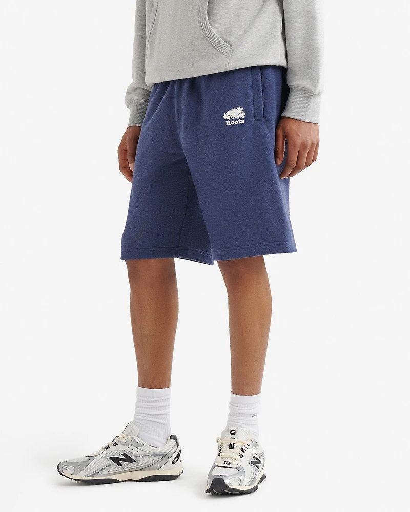 Short original en molleton de coton bio 10,5 po