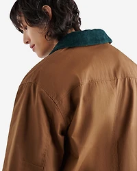 Manteau utilitaire en coton ciré