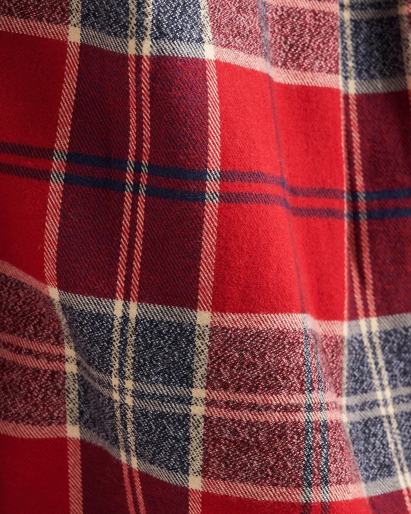 Womens Plaid Pajama Short