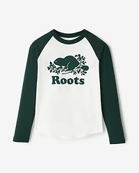 Kids Organic Cooper Baseball T-Shirt