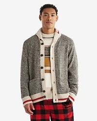 Cardigan châle Cabane