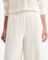 Isla Cotton Wide Leg Pant