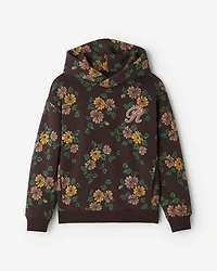 Floral Print Hoodie
